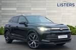 2024 Volkswagen Tiguan Estate 1.5 eTSI 150 Elegance 5dr DSG in Deep Black Pearl at Listers Volkswagen Stratford-upon-Avon