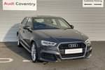 2019 Audi A3 Sportback 35 TFSI S Line 5dr in Daytona Grey Pearlescent at Coventry Audi