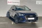 2022 Audi Q3 Estate 35 TFSI Black Edition 5dr S Tronic in Navarra blue, metallic at Coventry Audi