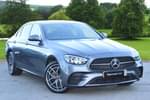 2022 Mercedes-Benz E Class Diesel Saloon E300d 4Matic AMG Line Premium 4dr 9G-Tronic in Selenite grey metallic at Mercedes-Benz of Grimsby