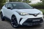 2023 Toyota C-HR Hatchback 1.8 Hybrid GR Sport 5dr CVT in White at Listers Toyota Lincoln