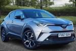 2017 Toyota C-HR Hatchback 1.2T Dynamic 5dr (Leather) in Silver at Listers Toyota Nuneaton