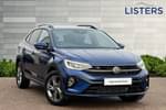 2024 Volkswagen Taigo Hatchback 1.0 TSI 110 R-Line 5dr DSG in Reef Blue at Listers Volkswagen Loughborough