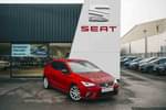 2022 SEAT Ibiza Hatchback 1.0 TSI 95 FR 5dr in Desire Red at Listers SEAT Coventry