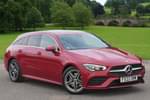 2022 Mercedes-Benz CLA Shooting Brake 200 AMG Line 5dr Tip Auto in MANUFAKTUR patagonia red metallic at Mercedes-Benz of Boston