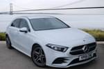 2019 Mercedes-Benz A Class Hatchback A200 AMG Line 5dr in digital white metallic at Mercedes-Benz of Hull