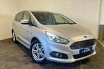 2017 Ford S-MAX Diesel Estate 2.0 TDCi 180 Titanium 5dr Powershift in Metallic - Moondust silver at Listers U Stratford-upon-Avon