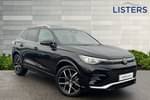 2024 Volkswagen Tiguan Estate Special Edition 1.5 eTSI 150 R-Line Launch Edition 5dr DSG in Deep black at Listers Volkswagen Nuneaton