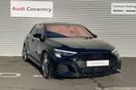 2022 Audi A3 Sportback Special Editions 35 TFSI Edition 1 5dr S Tronic in Mythos Black Metallic at Coventry Audi