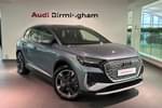 2024 Audi Q4 e-tron Estate 210kW 45 82kWh S Line 5dr Auto (Leather) in Geyser blue, metallic at Birmingham Audi