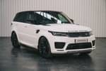 2018 Range Rover Sport Diesel Estate 3.0 SDV6 HSE Dynamic 5dr Auto in Fuji White at Listers Land Rover Solihull