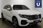 2019 Volkswagen Touareg Diesel Estate 3.0 V6 TDI 4Motion R-Line Tech 5dr Tip Auto in Solid - Pure white at Listers U Hereford