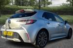 Image two of this 2019 Toyota Corolla Hatchback 2.0 VVT-i Hybrid Design 5dr CVT in Silver at Listers Toyota Coventry