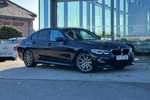 2021 BMW 3 Series Saloon 318i M Sport 4dr Step Auto in Black Sapphire metallic paint at Listers King's Lynn (BMW)