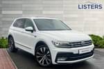 2017 Volkswagen Tiguan Diesel Estate 2.0 TDI 150 4Motion R-Line 5dr DSG in Pure White at Listers Volkswagen Nuneaton