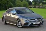 2019 Mercedes-Benz A Class Saloon A200 AMG Line 4dr Auto in Mountain Grey Metallic at Mercedes-Benz of Boston