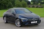 2024 Mercedes-Benz CLA Coupe 250e AMG Line Premium 4dr Tip Auto in Cosmos Black Metallic at Mercedes-Benz of Boston