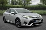 2016 Toyota Avensis Saloon 1.8 Business Edition Plus 4dr CVT Auto in Silver at Listers Toyota Stratford-upon-Avon