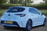 Image two of this 2021 Toyota Corolla Hatchback 2.0 VVT-i Hybrid Design 5dr CVT in White at Listers Toyota Nuneaton