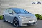 2021 Volkswagen ID.3 Hatchback 150kW Life Pro Performance 58kWh 5dr Auto in Moonstone Grey at Listers Volkswagen Nuneaton