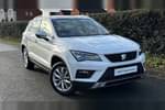 2018 SEAT Ateca Estate 1.0 TSI SE L (EZ) 5dr in Nevada White at Listers SEAT Worcester