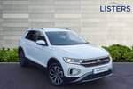 2023 Volkswagen T-Roc Hatchback 1.5 TSI Style 5dr DSG in Pure white at Listers Volkswagen Coventry