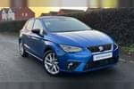 2022 SEAT Ibiza Hatchback 1.0 TSI 110 FR 5dr in Blue at Listers SEAT Worcester