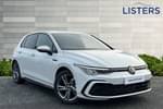 2024 Volkswagen Golf Hatchback 1.5 eTSI 150 R-Line 5dr DSG in Pure White at Listers Volkswagen Worcester