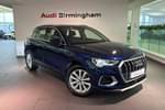 2021 Audi Q3 Estate 35 TFSI Sport 5dr in Navarra Blue Metallic at Birmingham Audi