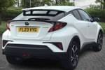 Image two of this 2023 Toyota C-HR Hatchback 1.8 Hybrid Design 5dr CVT in White at Listers Toyota Grantham