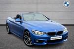 2019 BMW 4 Series Convertible 420i M Sport 2dr Auto (Professional Media) in Estoril Blue at Listers Boston (BMW)