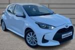 2022 Toyota Yaris Hatchback 1.5 Hybrid Icon 5dr CVT in White at Listers Toyota Bristol (South)