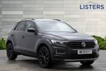 2021 Volkswagen T-Roc Hatchback 1.5 TSI EVO Black Edition 5dr DSG in Urano Grey at Listers Volkswagen Stratford-upon-Avon