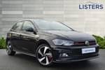 2021 Volkswagen Polo Hatchback 2.0 TSI GTI 5dr DSG in Deep Black Pearl Effect at Listers Volkswagen Evesham