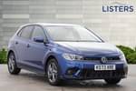 2023 Volkswagen Polo Hatchback 1.0 TSI 110 R-Line 5dr DSG in Reef blue at Listers Volkswagen Stratford-upon-Avon