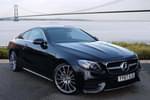 2018 Mercedes-Benz E Class Diesel Coupe E220d AMG Line Premium Plus 2dr 9G-Tronic in Obsidian Black Metallic at Mercedes-Benz of Hull