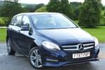 2018 Mercedes-Benz B Class Hatchback B180 Exclusive Edition Plus 5dr in Cavansite Blue metallic at Mercedes-Benz of Grimsby