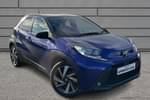 2023 Toyota Aygo X Hatchback 1.0 VVT-i Edge 5dr in Juniper Blue Mid+ at Listers Toyota Bristol (South)