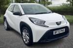 2022 Toyota Aygo X Hatchback 1.0 VVT-i Pure 5dr in White at Listers Toyota Coventry