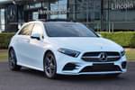 2021 Mercedes-Benz A Class Diesel Hatchback A180d (2.0) AMG Line Premium Plus 5dr Auto in Polar white at Mercedes-Benz of Lincoln