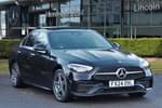 2024 Mercedes-Benz C Class Saloon C300e AMG Line Premium Plus 4dr 9G-Tronic in Obsidian black metallic at Mercedes-Benz of Lincoln