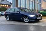 2019 BMW 5 Series Diesel Touring 520d SE 5dr Auto in Mediterranean Blue at Listers King's Lynn (BMW)