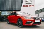 2020 SEAT Leon Diesel Estate 2.0 TDI 150 FR Black Edition (EZ) 5dr DSG in Red at Listers SEAT Coventry