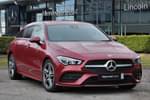 2022 Mercedes-Benz CLA Shooting Brake 200 AMG Line 5dr Tip Auto in MANUFAKTUR patagonia red metallic at Mercedes-Benz of Lincoln