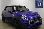 2019 MINI Convertible 2.0 Cooper S Sport II 2dr Auto in Metallic - Starlight blue at Listers U Hereford