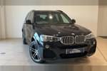 2017 BMW X3 Diesel Estate xDrive30d M Sport 5dr Step Auto in Metallic - Black sapphire at Listers U Northampton