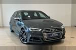 2017 Audi A3 Sportback S3 TFSI Quattro 5dr S Tronic in Metallic - Nano grey at Listers U Northampton