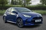 2022 Toyota Yaris Hatchback 1.5 Hybrid Design 5dr CVT in Blue at Listers Toyota Stratford-upon-Avon