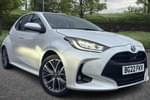 2022 Toyota Yaris Hatchback 1.5 Hybrid Excel 5dr CVT in White at Listers Toyota Coventry