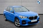 2021 BMW X1 Estate sDrive 20i (178) M Sport 5dr Step Auto in Misano Blue at Listers Boston (BMW)